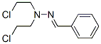 Benzaldehyde bis(2-chloroethyl)hydrazone Structure