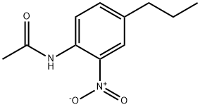2-NITRO-4-PROPYLACETANILIDE Structure