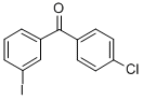 4'-CHLORO-3-IODOBENZOPHENONE Structure