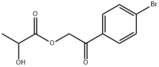 p-BroMophenacyl Lactate Structure