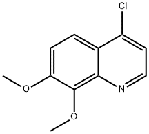 4-CHLORO-7,8-DIMETHOXYQUINOLINE 구조식 이미지
