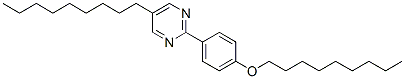 5-Nonyl-2-(4-nonyloxyphenyl)-pyrimidine Structure