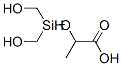 2-[(dihydroxymethylsilyl)oxy]propionic acid Structure