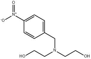 2,2'-(p-니트로벤질이미노)디에탄올 구조식 이미지