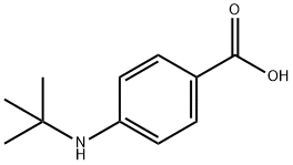 Benzoic acid, 4-[(1,1-dimethylethyl)amino]- (9CI) Structure