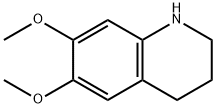 6,7-dimethoxy-1,2,3,4-tetrahydroquinoline Structure