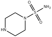 1-Piperazinesulfonamide(7CI,8CI,9CI) 구조식 이미지