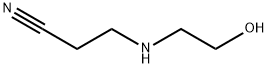 3-[(2-Hydroxyethyl)amino]propiononitrile Structure