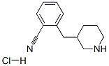 3-(2-Cyanobenzyl) Piperidine hydrochloride 구조식 이미지