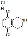 5,8-디클로로-1,2,3,4-테트라히드로이소퀴놀린염산염 구조식 이미지