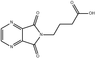 4-(5,7-Dioxo-5,7-dihydro-6H-pyrrolo[3,4-b]pyrazin-6-yl)butanoic acid 구조식 이미지
