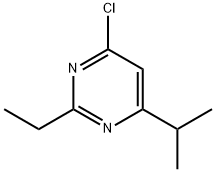 4-Chloro-2-ethyl-6-isopropylpyrimidine Structure
