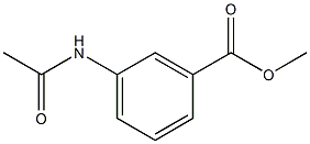 methyl 3-(acetylamino)benzoate Structure