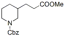 1-Cbz-3-Piperidinylpropionic Acid Methyl Ester Structure