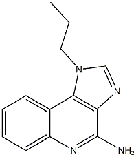 1-propyl-1H-iMidazo[4,5-c]quinolin-4-aMine 구조식 이미지