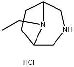 8-Ethyl-3,8-diazabicyclo[3.2.1]octane dihydrochloride 구조식 이미지