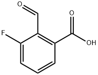 3-Fluoro-2-formylbenzoic acid Structure