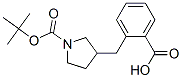N-Boc-2-(pyrrolidin-3-ylmethyl)benzoic acid 구조식 이미지