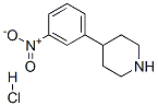 4-(3-Nitrophenyl)Piperidine Hydrochloride 구조식 이미지