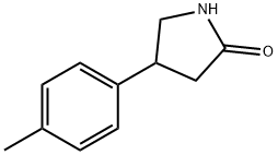 4-(4-methylphenyl)-2-Pyrrolidinone Structure