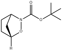 tert-Butyl 2-oxa-3-azabicyclo[2.2.1]heptane-3-carboxylate Structure