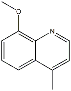 8-Methoxy-4-methyl-quinoline Structure