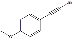 1-Bromo-2-(4-methoxyphenyl)acetylene Structure