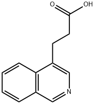 3-(ISOQUINOLIN-4-YL)PROPANOIC ACID Structure