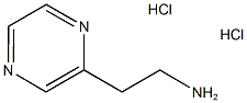 2-피라진-2-일-에틸아민이염화물 구조식 이미지