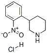 3-(2-Nitrophenyl)Piperidine Hydrochloride Structure