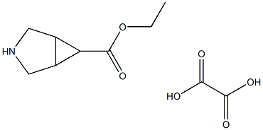 Ethyl 3-azabicyclo[3.1.0]hexane-6-carboxylate oxalate salt 구조식 이미지