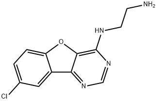 N-(2-Aminoethyl)-N-(8-chloro[1]benzofuro[3,2-d]pyrimidin-4-yl)amine Structure