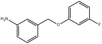 3-(3-fluorophenoxymethyl)aniline Structure