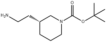 (R)-1-Boc-3-(2-Aminoethyl)-Piperidine Structure