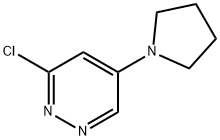 3-chloro-5-(1-pyrrolidinyl)pyridazine Structure