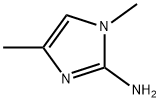 1,4-dimethyl-1H-imidazol-2-amine 구조식 이미지