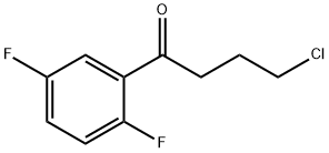 4-Chloro-1-(2,5-difluorophenyl)butan-1-one 구조식 이미지