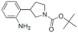 1-Boc-3-(2-Aminophenyl)Pyrrolidine Structure