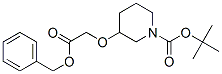 1-Boc-3-(2-(Benzyloxy)-2-Oxoethoxy)Piperidine Structure