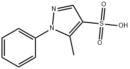 5-Methyl-1-phenyl-1H-pyrazole-4-sulfonic acid Structure