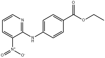 Ethyl 4-[(3-nitro-2-pyridinyl)amino]benzoate Structure