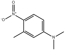 N,N,3-trimethyl-4-nitroaniline 구조식 이미지