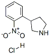 3-(2-Nitrophenyl)Pyrrolidine Hydrochloride Structure