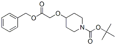 1-Boc- 4-(2-(Benzyloxy)-2-Oxoethoxy)Piperidine Structure