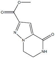 Methyl 4-oxo-4, 5, 6, 7-tetrahydropyrazolo [1, 5-a] pyrazine-2-carboxylate 구조식 이미지