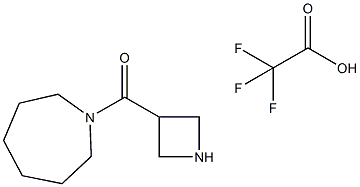 1-(azetidin-3-ylcarbonyl)azepane trifluoroacetate 구조식 이미지