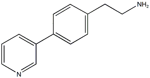 2-[4-(3-Pyridinyl)phenyl]-1-ethanamine 구조식 이미지