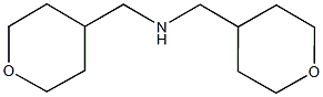 N,N-Bis(tetrahydro-2H-pyran-4-ylmethyl)amine Structure