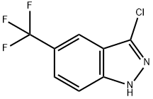3-Chloro-5-(trifluoromethyl)-1H-indazole Structure