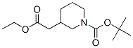 1-boc-3-piperidine Acetate Ethyl Ester 구조식 이미지